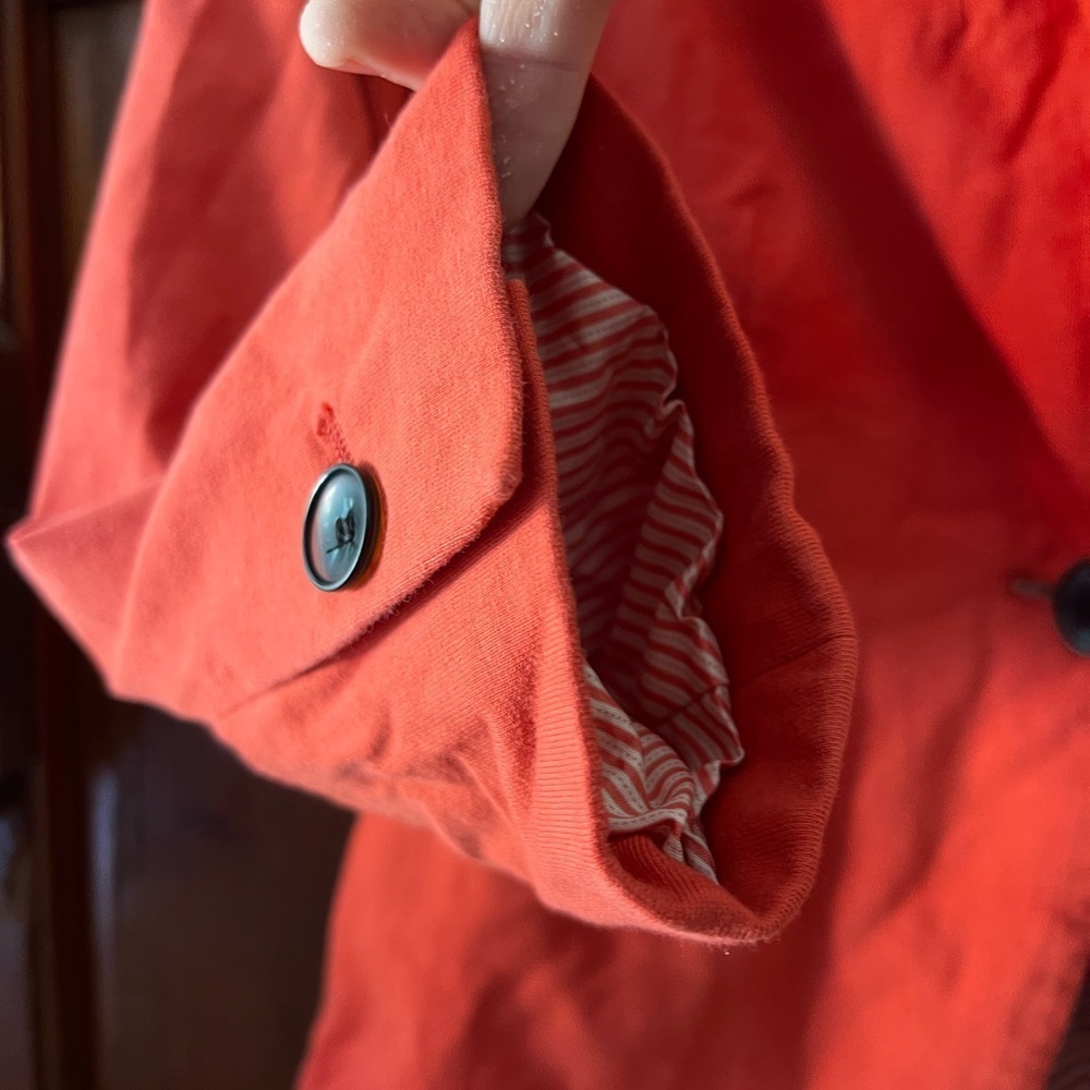 Vintage OBR Coral Red Blazer Size XS – Single-Button Jacket, Business Casual - Picture 4 of 8
